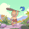 Der kleine Caveman und die Highland Games
